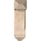 Ekena Millwork Traditional Arts and Crafts Smooth Bracket w/ Offset Brace, Douglas Fir, 7 1/2"W x 18"D x 26"H BKT0806X18X26TRA03SDF - alternate 3
